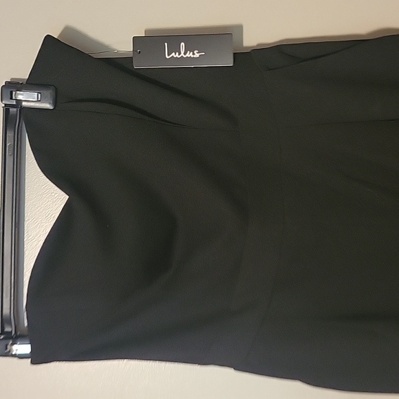 Lulus Pop Life Black Strapless Jumpsuit Womens Medium NWT - Picture 3 of 5